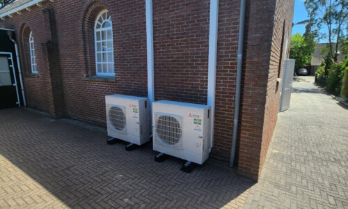 Airco kerkgbouw koelen-verwarmen
